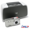 hp PhotoSmart 428  <Q7080C> струйный принтер 10х15см + Camera M517 (5Mpx, F2.8-4.9, 32Mb + 0Mb SD/MMC, USB, AAx2)