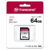 Карта памяти SDXC 64GB Transcend UHS-I U3 SD card (TS64GSDC300S)