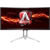 Монитор 35" AOC AG352UCG gl.Black CURVED, MVA, 3440x1440, 4ms, 300 cd/m2, 2000:1, HDMI, DP, USBhub, 2Wx2, Headph.Out, HAS, vesa (AG352UCG/01)