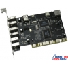 Controller PCI, USB 2.0, 4 port-ext, 1 port-int / IEEE 1394, 2 port-ext, 1 port-int