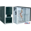 Miditower <5005308/5005517> Ultra Bastilia Black-Silver   ATX  400W (24+4пин)