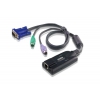 Адаптер CAT5 KVM PS2 VGA 40M KA7520-AX ATEN Модуль удлинителя ATEN {KA7520-AX} KVM PS/2, 40 метр., 1xUTP Cat5e, для подкл. комп. к перекл. KH15xxA/KH15xxAi/KL15xxA/KL15xxAi/KH25xxA, макс.разр.1600х1200, RJ45+HD-DB15+2х6MINIDIN, Female+3xMale, без Б.П.