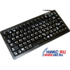Кл-ра Cherry G84-4100PTMRB BLACK <USB&PS/2> 86КЛ Mini (размер- 281.5х131.5х23.5мм)
