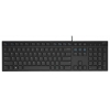 Клавиатура проводная мультимедийная DELL KB216 черный USB (580-ADGR)