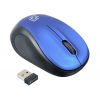 Мышь Oklick 665MW черный/синий оптическая (1000dpi) беспроводная USB (3but) (1025132)