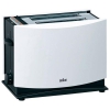 Тостер Braun HT 400 WH, 1080Вт, на 2 тоста, разморозка, ненагрев.корпус, белый (0X81260904)