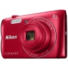 Фотоаппарат Nikon Coolpix A300 Red <20.1Mp, 8x zoom, SD, Wi-Fi, BT, USB, 2.7"> (VNA963E1)