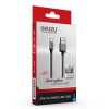 Кабель Ginzzu GC-151B, Дата-кабель microUSB, нейлон, черный