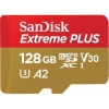 SanDisk Extreme Plus <SDSQXBZ-128G-GN6MA> microSDXC Memory Card 128Gb UHS-I U3 V30 +  microSD--> SD Adapter