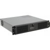 Server Case 2U Procase <GE201S-B-0> ATX без БП Black mini-ITX, без БП, LCD  display, с дверцей