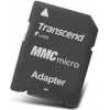 Transcend <TS256MMCM> MultiMedia Card Micro (MMCM) 256Mb + MMCM-->MMC Adapter
