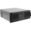 Server Case 4U Procase <GE401-B-0>  Black ATX, без БП, LCD display,  с дверцей