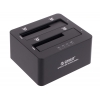 Док станция для HDD Orico  6629US3-C-BK (черный) 2 отсека 3.5"/2.5" USB 3.0