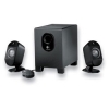 Колонки Logitech X-210 (RTL) (2x5W +Subwoofer 15W, пульт ДУ проводной) <970191>