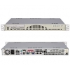 SuperMicro 1U 5013C-M (Socket478, iE7210, SVGA, CD, FDD, UDMA100, LAN 2x1000, 4DDR, 260W)