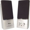 Колонки Dialog Melody  AM-11S  <Silver>  (2x3W)