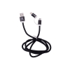 Кабель HARPER BRCH-410 BLACK, USB 2.0 AM - Apple 8-pin Lightning/microUSB, 1 м (H00001361)