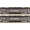 Память DDR4 16Gb 2x8Gb (pc-19200) 2400MHz Crucial Ballistix Sport LT Grey CL16 SRx8 BLS2C8G4D240FSBK