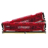Память DDR4 16Gb 2x8Gb (pc-19200) 2400MHz Crucial Ballistix Sport LT Red CL16 SRx8 BLS2C8G4D240FSEK