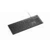 Клавиатура CANYON CNS-HKB2-RU, ультратонкая, Кл:104+8М, USB черный, покрытие устойчиво к отпечаткам пальцев, декоративная LED-подсветка