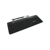 Клавиатура CANYON CNS-HKB5RU, ультратонкая черный USB