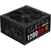 Блок питания Aerocool 1200W Retail KCAS PLUS 1200GM , 80 PLUS Gold, ATX v2.4, модульный, fan 14cm, 8x PCI-E [6+2-Pin], 10x SATA, 6x MOLEX (4718009151987)