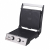Электрогриль ENDEVER Grillmaster 240, 2400 Вт., раб.поверхность 25x23.5 см., мех.регул. темп, серебристый/черный (80567)