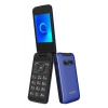 Alcatel 3025X Metallic Blue (TriBand, раскладушка,2.8" 320x240,3G+BT, microSDHC,  0.3Mpx, 108г)