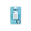 Зарядное устроиство USB от сети питания 220В GM-WC-197-2USB с 2 USB портами, белый