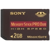SONY <MSX-M2GN> Memory Stick PRO DUO MagicGate 2Gb High Speed