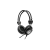 Гарнитура  A4Tech HS-19-1 серебристый/черный 2м мониторы (HS-19-1) (A4 HS-19-1)