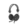Гарнитура  A4Tech HS-30 черный 2м мониторы