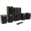 Колонки Dialog Progressive AP-505 (5х7W +Subwoofer 45W, дерево, SD, USB, Bluetooth,  FM, ПДУ)