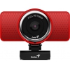 Веб-Камера Genius ECam 8000, red, Full-HD 1080p swiveling, tripod-ready design, USB, built-in microphone, rotation 360 degree, tilt 90 degree (32200001401)