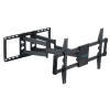 Кронштейн Kromax ATLANTIS-70 black для LED/LCD TV 32"-75", max 101 кг, 4ст свободы, от стены 80-710 мм, max VESA 800x600 мм (20253)