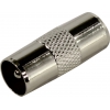 Hama <43490> Коннектор антенный ТВ 9.5 (M) ->  ТВ 9.5 (M)