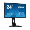 23.6" ЖК монитор IIYAMA ProLite XB2474HS-B1 <Black> с поворотом экрана (LCD, Wide, 1920x1080, D-Sub,  HDMI, DP)