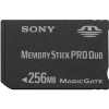 SONY Memory Stick PRO DUO MagicGate 256Mb + MS DUO-->MS Adapter