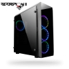 Корпус Chieftec GL-02B (SCORPION) [серия Gamer], ATX, без БП , 2xUSB3.0 + 1xUSB2.0,  (ГxШxВ): 436мм x 202,5мм x 505мм, закаленное стекло, сталь 0,6мм, (0753263075741)