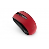 Мышь беспроводная Genius ECO-8100,  2.4 GHz, 800-1600 dpi, встроенный аккумулятор, Red (31030004403)