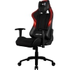 Игровое кресло Aerocool AERO 1 Alpha Black Red , цвет черно-красный, Air Mesh ткань + ПВХ, до 150 кг, ШxДxВ: 68x70x125-133см (4718009153578)