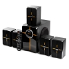 Колонки Dialog Progressive AP-502 BLACK - 5.1, 25W+5*5W RMS, Bluetooth, USB, SD, FM, RC