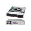 Server Case SuperMicro <CSE-216BE1C-R920LPB>Black 24xHotSwap SAS/SATA, Enhanced E-ATX 920W HS  2U RM