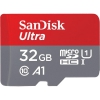 SanDisk Ultra <SDSQUAR-032G-GN6MA> microSDHC Memory Card 32Gb UHS-I U1 Class10 + microSD-->  SD Adapter