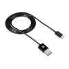 Кабель Lightning/USB , round, cable length 1m, Black CANYON <CNE-CFI1B>