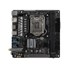 Материнская плата ASRock Z390M-ITX/AC < LGA1151v2, Z390, 2xDDR4, PCI-Ex16, DP, HDMI, SATAIII+RAID, M.2, 2xGB Lan, WiFi+Bt, USB3.1, mini-ITX, Retail>