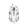 Мышь RITMIX ROM-360 White Игровой дизайн, проводн., USB, 800/1200/1600/2400 dpi, 5 кн.+ колесо, длина кабеля 150 см, длина мыши 135 мм, подарочная упа