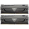 Память PATRIOT Viper Steel Gaming DDR4 Общий объём памяти 16Гб Module capacity 8Гб Количество 2 3000 МГц Множитель частоты шины 16 1.35 В PVS416G300C6K