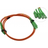Patch cord  ВО, SC-SC APC, Duplex, MM  50/125 1м (VDA202-1.0)