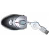 A4Tech Retractable Mini Optical Notebook Mouse <BW-18K-Silver(3)> (RTL) 3but+Roll  USB уменьшенная